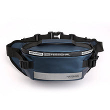 Load image into Gallery viewer, Outdoor Anti-Theft Waist Bag Men  Reflective Run Fanny Pack Waterproof Cell Phone Bag Travel Belt Bag
