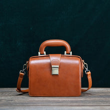 Load image into Gallery viewer, Doctor Handbag Leather Small Bag