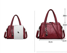 Load image into Gallery viewer, High Quality Leather Tote Handbags Luxury Women Bags Crossbody Bags