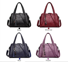 Load image into Gallery viewer, High Quality Leather Tote Handbags Luxury Women Bags Crossbody Bags