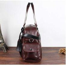 Load image into Gallery viewer, Vegan Leather Men's Shoulder Bag