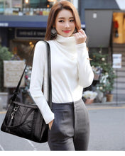 Load image into Gallery viewer, High Quality Leather Tote Handbags Luxury Women Bags Crossbody Bags