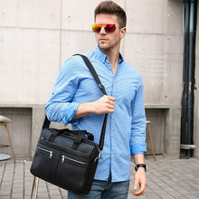 Load image into Gallery viewer, Men's Business Shoulder Bag Briefcase