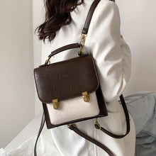 Load image into Gallery viewer, Women's Mini Leather Backpack