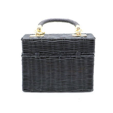 Load image into Gallery viewer, Designer Box Straw Bag