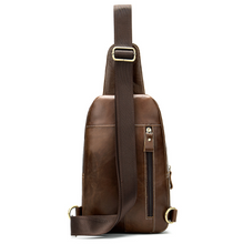 Load image into Gallery viewer, Matte Leather Chest Bag
