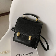 Load image into Gallery viewer, Women's Mini Leather Backpack