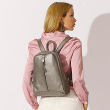 Load image into Gallery viewer, Leather Women Backpack Casual Travel Back Pack Bag Preppy Style Girl's Laptop Schoolbag