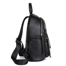 Load image into Gallery viewer, Fashion Genuine Cowhide Leather Women's Backpacks School Book Backpack