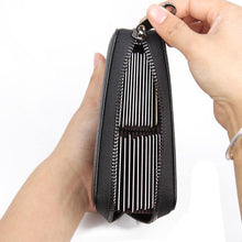 Load image into Gallery viewer, Genuine Leather Unisex RFID Wallet Card Holder Card Case ID Holders