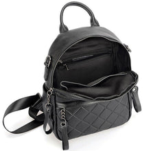 Load image into Gallery viewer, Leather Vintage Women Backpack Daily Holiday Knapsack Casual Travel Bags Girl's Schoolbag