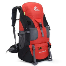 Load image into Gallery viewer, WOMEN MEN 50L Camping Backpack Hiking Waterproof Trekking Bag Travel Rucksack