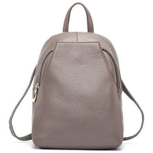 Load image into Gallery viewer, Leather Women Backpack Ladies Travel Bags Preppy Style Schoolbags
