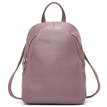 Load image into Gallery viewer, Leather Women Backpack Ladies Travel Bags Preppy Style Schoolbags