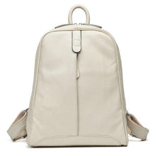 Load image into Gallery viewer, Leather Women Backpack Casual Travel Back Pack Bag Preppy Style Girl's Laptop Schoolbag