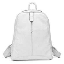 Load image into Gallery viewer, Leather Women Backpack Casual Travel Back Pack Bag Preppy Style Girl's Laptop Schoolbag