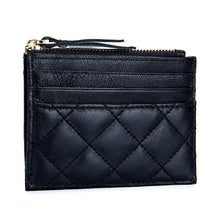 Load image into Gallery viewer, Sheepskin Soft Coin Purses High Quality Multi-function Plaid Style Card Wallets