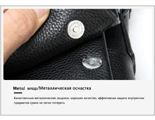 Load image into Gallery viewer, Genuine Leather Men's Flap messenger bag Shoulder bag crossbody bags