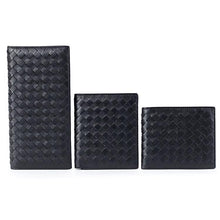 Load image into Gallery viewer, Soft Sheepskin Genuine Leather Handmade Knitting Men Wallets Purse