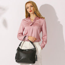 Load image into Gallery viewer, Genuine Leather Tassel Women's Handbag Hobo Crossbody Bag Shoulder Bags Bucket Purse