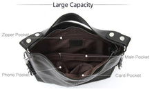 Load image into Gallery viewer, Genuine Leather Tassel Women's Handbag Hobo Crossbody Bag Shoulder Bags Bucket Purse