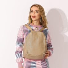 Load image into Gallery viewer, Leather Women Backpack Large Capacity Travel Bag  Girls Fashion Schoolbag