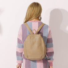 Load image into Gallery viewer, Leather Women Backpack Large Capacity Travel Bag  Girls Fashion Schoolbag
