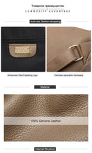 Load image into Gallery viewer, Leather Women Backpack Large Capacity Travel Bag  Girls Fashion Schoolbag