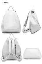 Load image into Gallery viewer, Leather Women Backpack Large Capacity Travel Bag  Girls Fashion Schoolbag