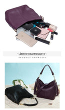 Load image into Gallery viewer, Leather Women Shoulder Bag Tote Handbag High Quality Female Messenger Bags Classic