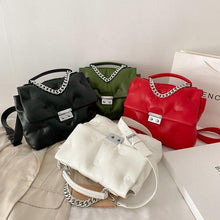 Load image into Gallery viewer, Fashion Women Chain Flap PU Leather Crossbody Bags Shoulder Bag Tote Purse
