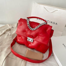 Load image into Gallery viewer, Fashion Women Chain Flap PU Leather Crossbody Bags Shoulder Bag Tote Purse