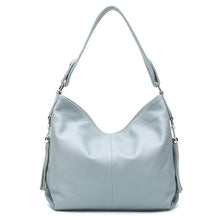 Load image into Gallery viewer, Genuine Leather Tassel Women's Handbag Hobo Crossbody Bag Shoulder Bags Bucket Purse