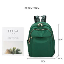Load image into Gallery viewer, Waterproof Nylon Women's Backpack Large Capacity Lady Knapsack Casual Teenager School Bags