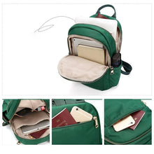 Load image into Gallery viewer, Waterproof Nylon Women's Backpack Large Capacity Lady Knapsack Casual Teenager School Bags