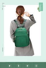 Load image into Gallery viewer, Waterproof Nylon Women's Backpack Large Capacity Lady Knapsack Casual Teenager School Bags