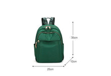 Load image into Gallery viewer, Waterproof Nylon Women's Backpack Large Capacity Lady Knapsack Casual Teenager School Bags