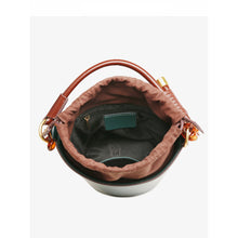 Load image into Gallery viewer, Leather Bucket Bag Crossbody Bag
