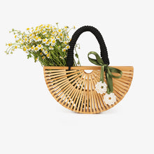 Load image into Gallery viewer, Modern Bamboo Handbag
