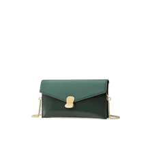 Load image into Gallery viewer, Green Leather Shoulder Bag
