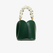 Load image into Gallery viewer, Lotus Leather Bucket Bag
