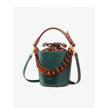 Load image into Gallery viewer, Leather Bucket Bag Crossbody Bag
