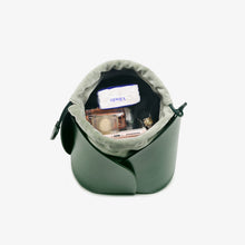 Load image into Gallery viewer, Lotus Leather Bucket Bag
