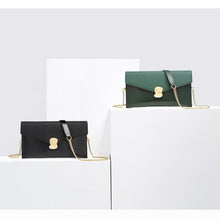 Load image into Gallery viewer, Green Leather Shoulder Bag
