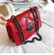 Load image into Gallery viewer, Classic Rivet Chain Crossbody Bag
