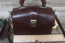 Load image into Gallery viewer, Doctor Handbag Leather Small Bag
