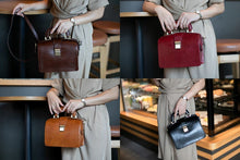 Load image into Gallery viewer, Doctor Handbag Leather Small Bag
