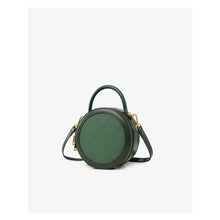 Load image into Gallery viewer, Green Leather Shoulder Bag
