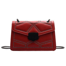 Load image into Gallery viewer, Classic Rivet Chain Crossbody Bag
