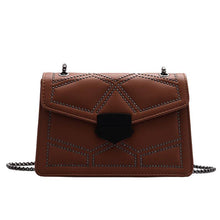 Load image into Gallery viewer, Classic Rivet Chain Crossbody Bag
